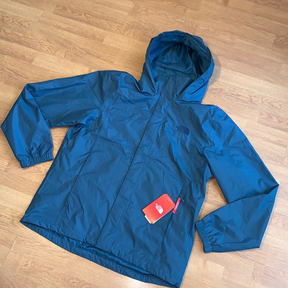 NWT The North Face Resolve 2 Jacket RTO Mallard Blue Large